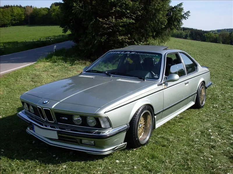 K-Sport BMW 6er E24 (E24) Gewindefahrwerk "Black Series" by Fahrworks