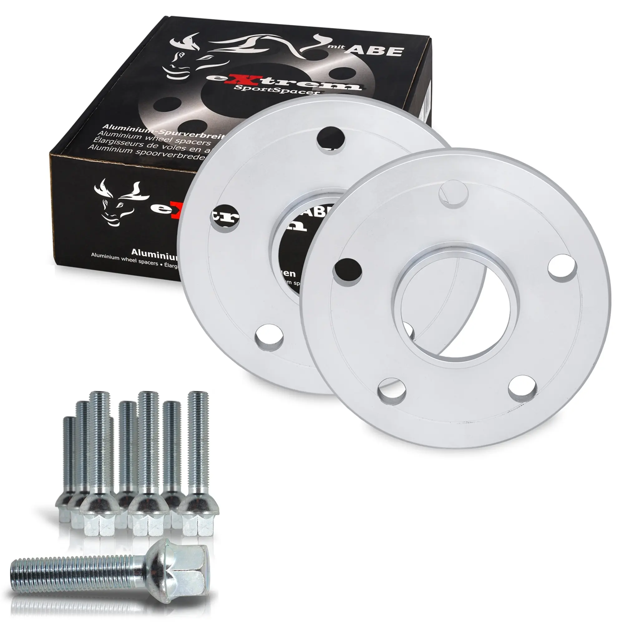Spurverbreiterung Set 20mm inkl. Radschrauben passend für VW T-Cross (C1)
