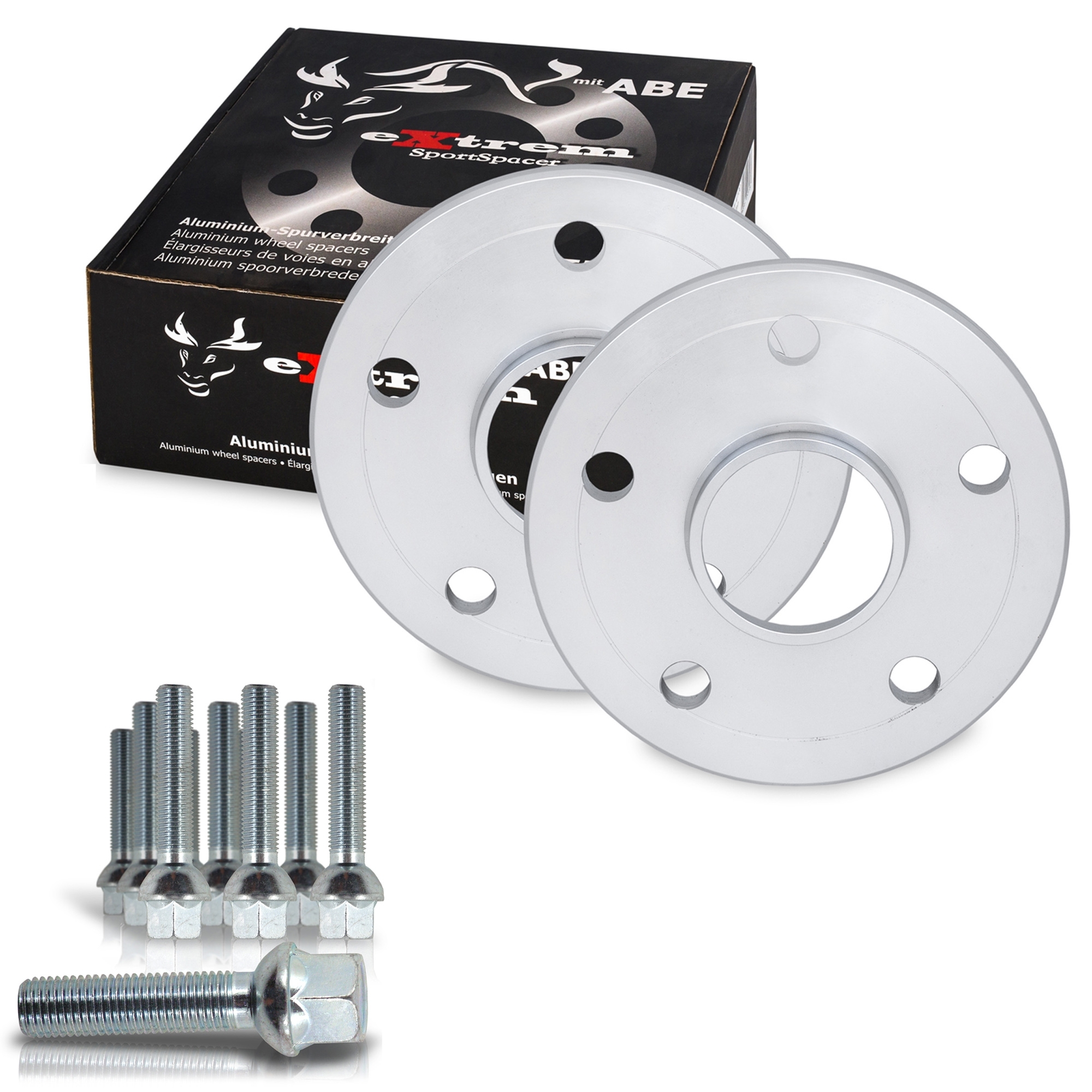 Spurverbreiterung Set 20mm inkl. Radschrauben passend für VW T-Cross (C1)