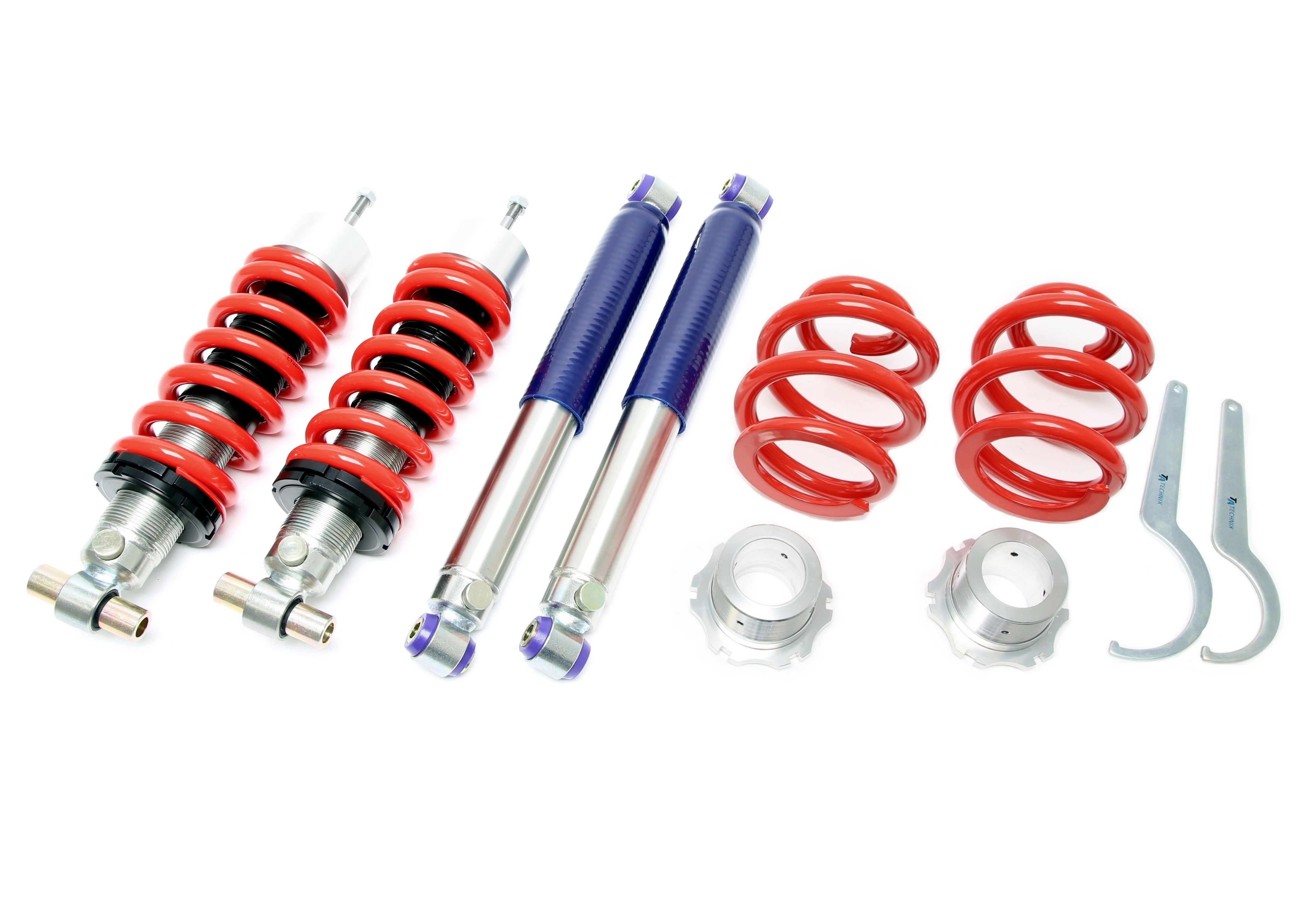 TA Technix härteverstellbares Gewindefahrwerk passend für Volkswagen Transporter T3