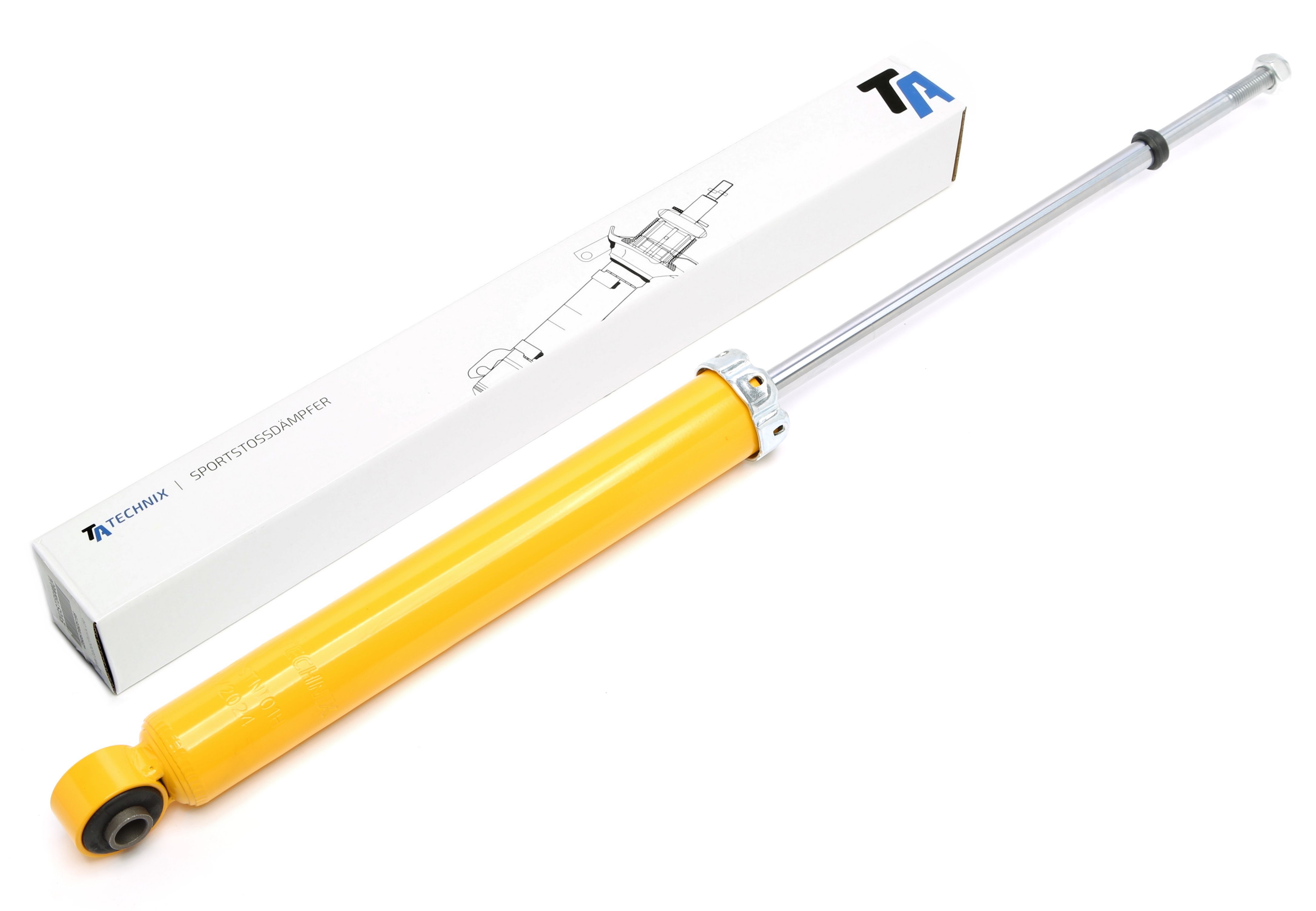 TA Technix Sportstoßdämpfer Hinterachse passend für Nissan Micra II