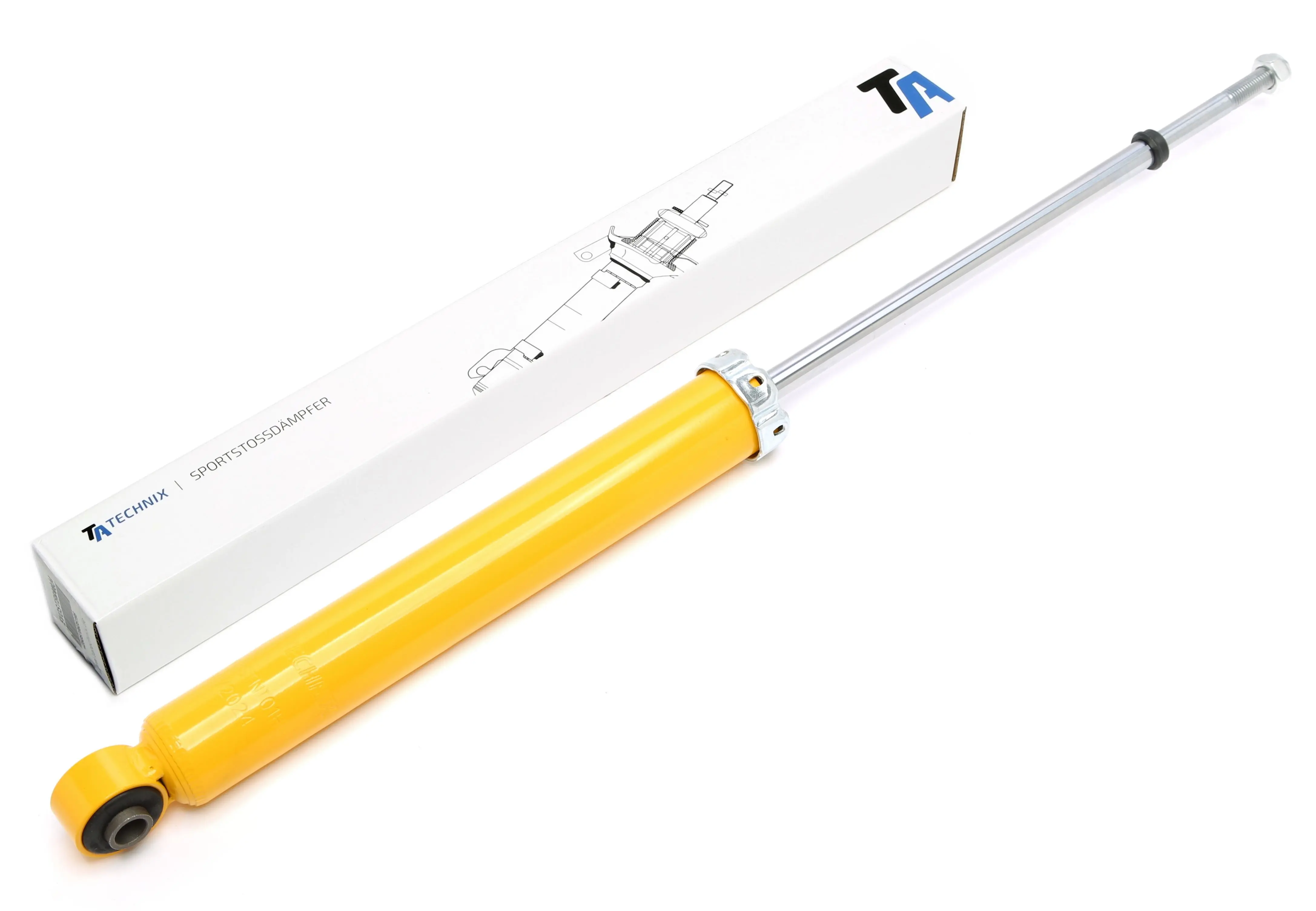 TA Technix Sportstoßdämpfer Hinterachse passend für Nissan Micra II