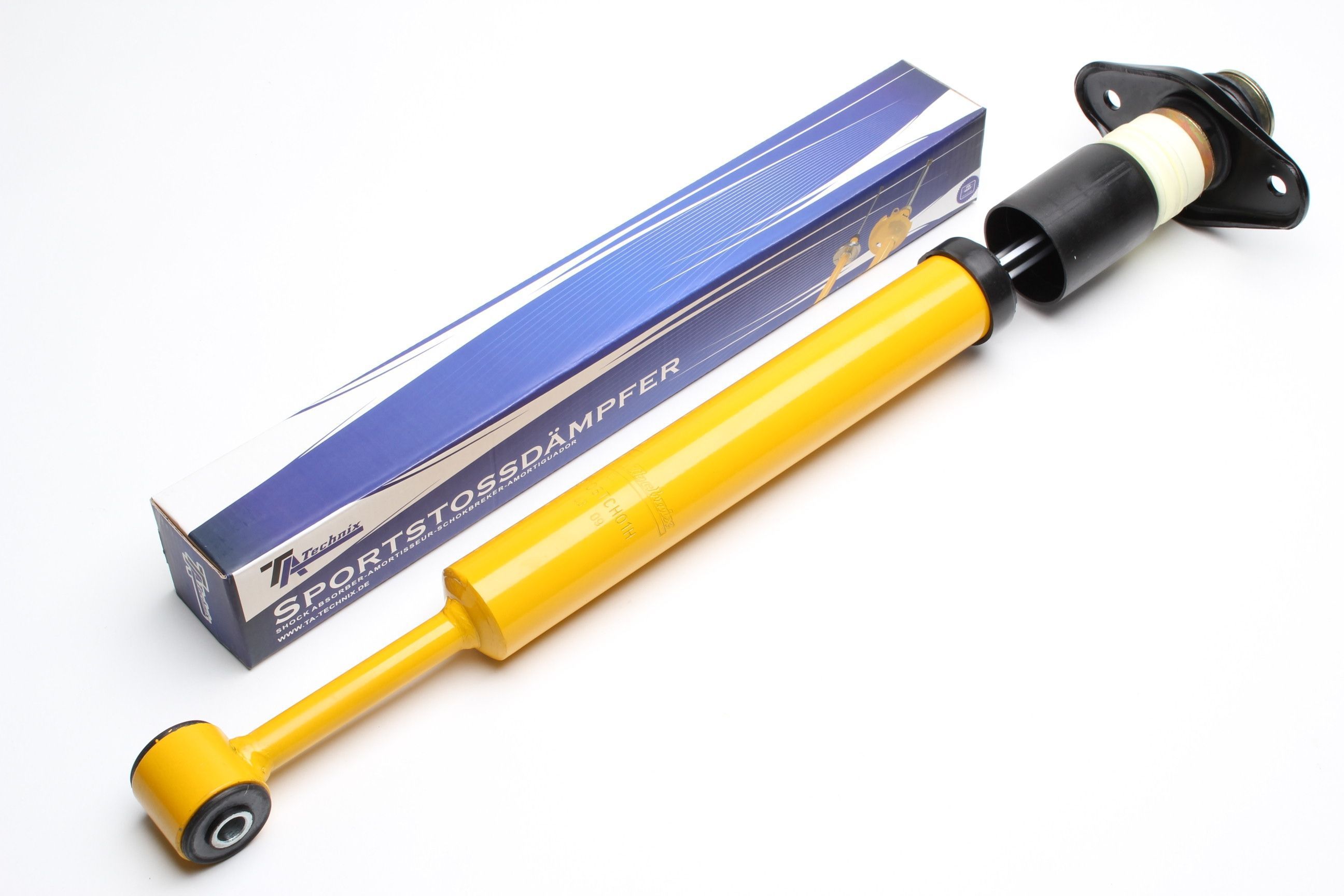 TA Technix Sportstoßdämpfer Hinterachse passend für Chrysler / Dodge / Lancia 300C, 300C Touring, Challenger Coupe, Charger, Magnum, Thema