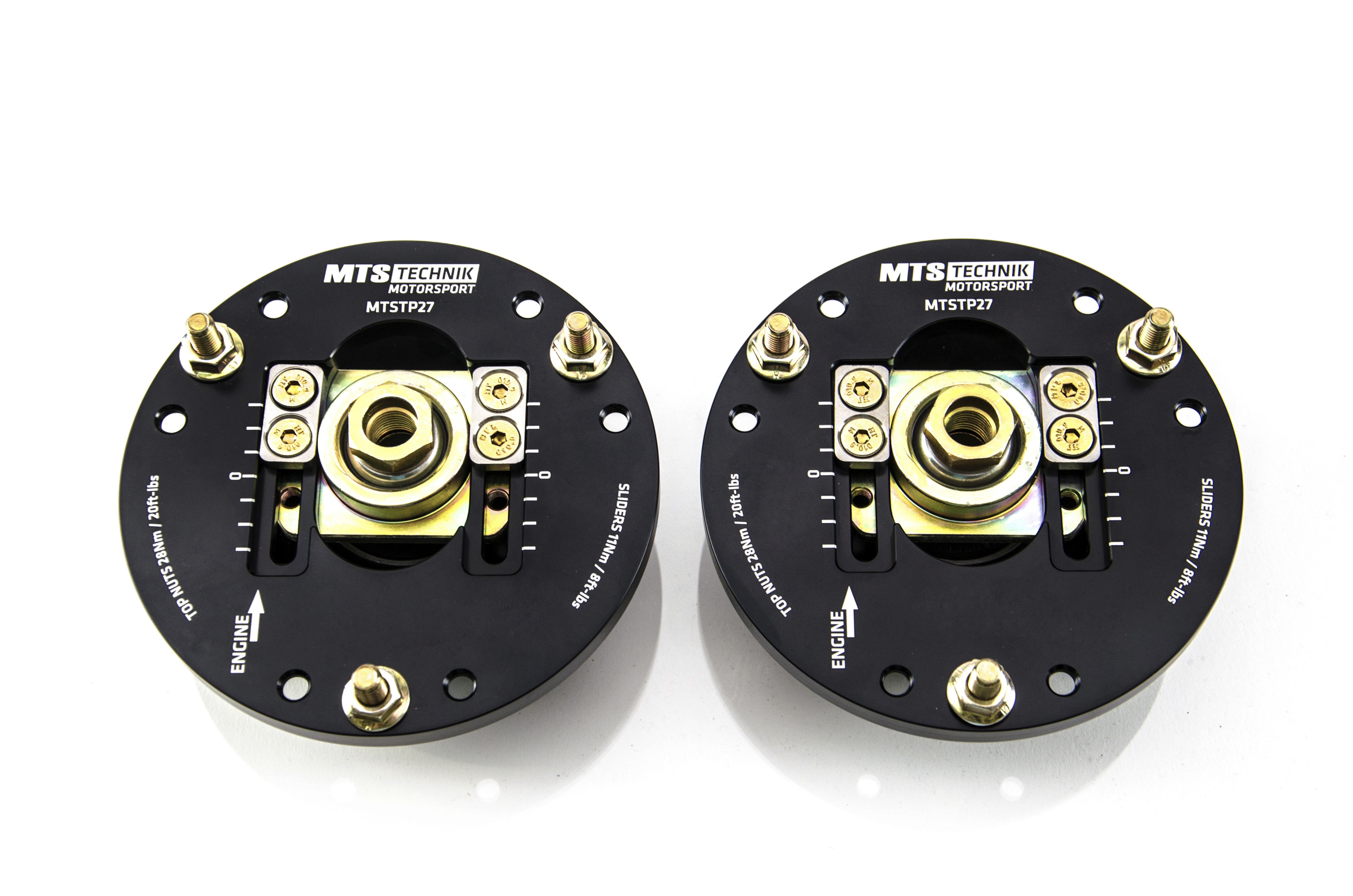 MTS Einstellbare Camber / Caster Sturzplatten (VA) / Audi A3 (8V)