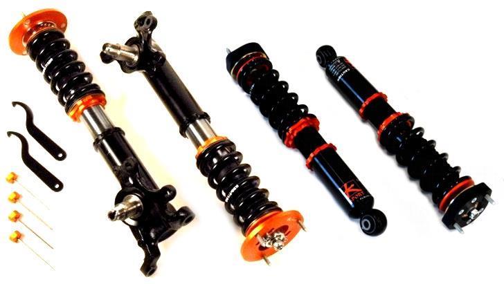 K-Sport BMW 3er E30 51mm Gewindefahrwerk Street mit Federbein hinten tiefe Version