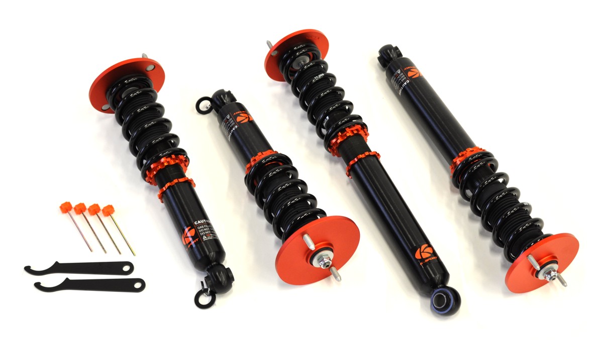 K-Sport Nissan Skyline GT-R (R34, Augenbefestigung am hinteren Dämpfer) Gewindefahrwerk Street