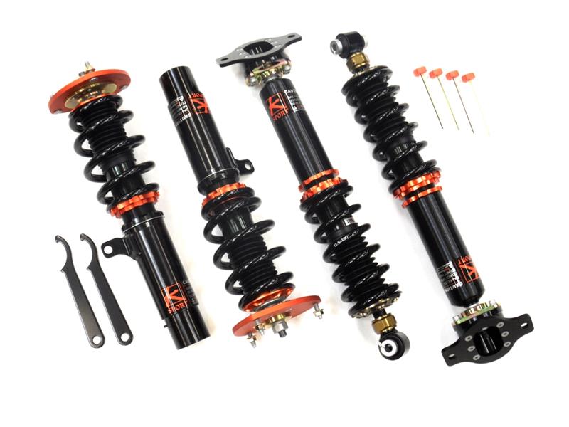 K-Sport VW Golf VII 55mm, Mehrlenkerhinterachse (AU) Gewindefahrwerk Sport mit Upside-Down Federbein an der Hinterachse