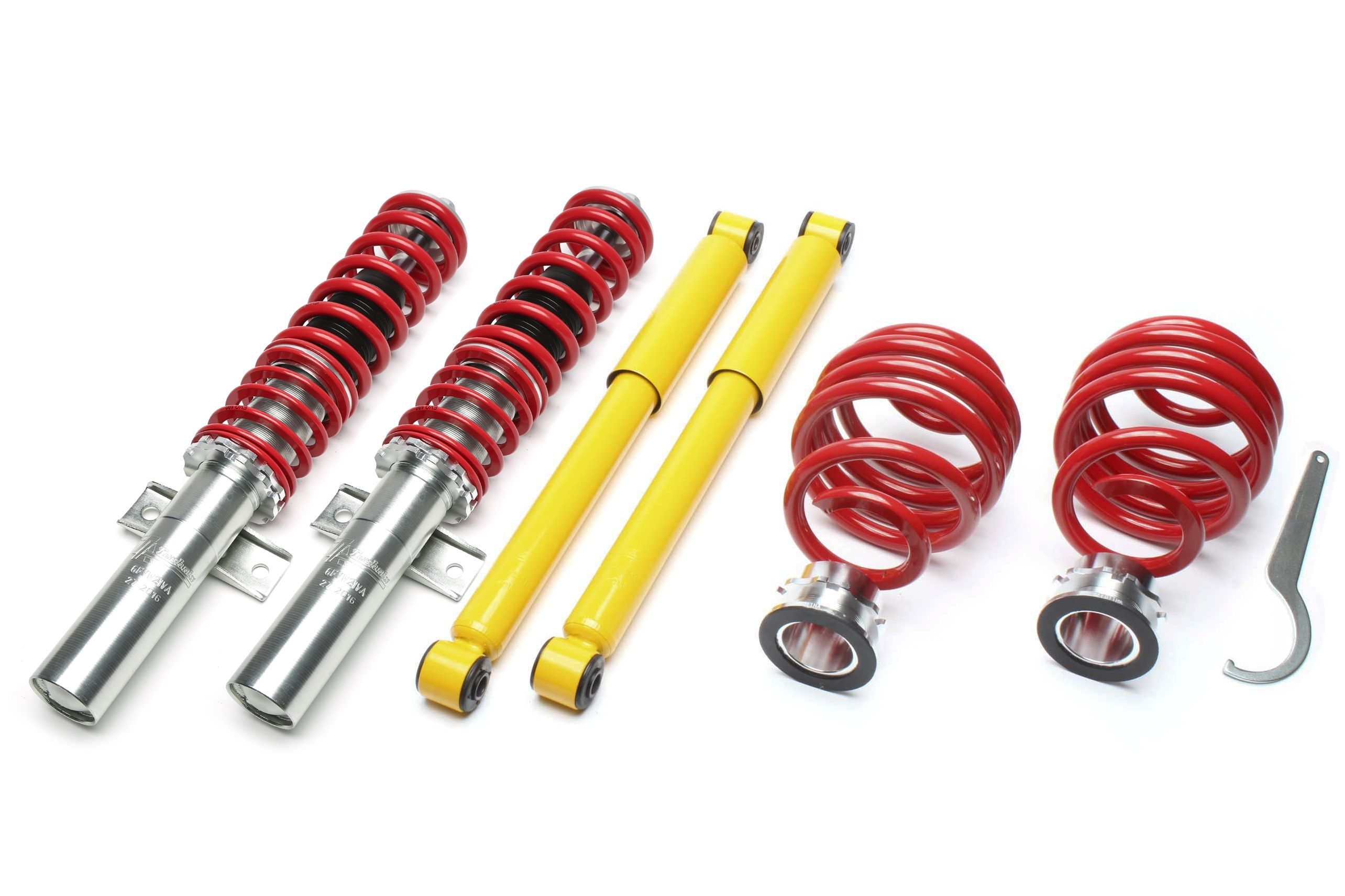 TA Technix Gewindefahrwerk passend für Ford / Seat / VW Galaxy, Alhambra, Sharan